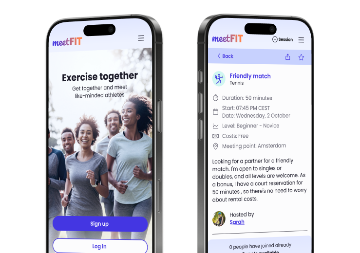 MeetFit prdouct example